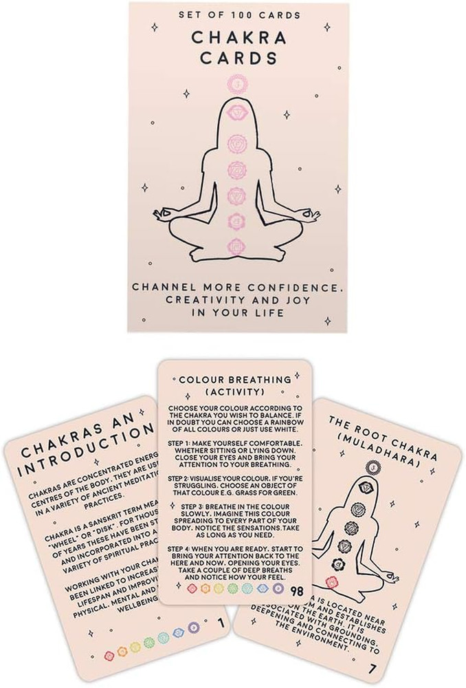 GR490094 100 Chakra Cards