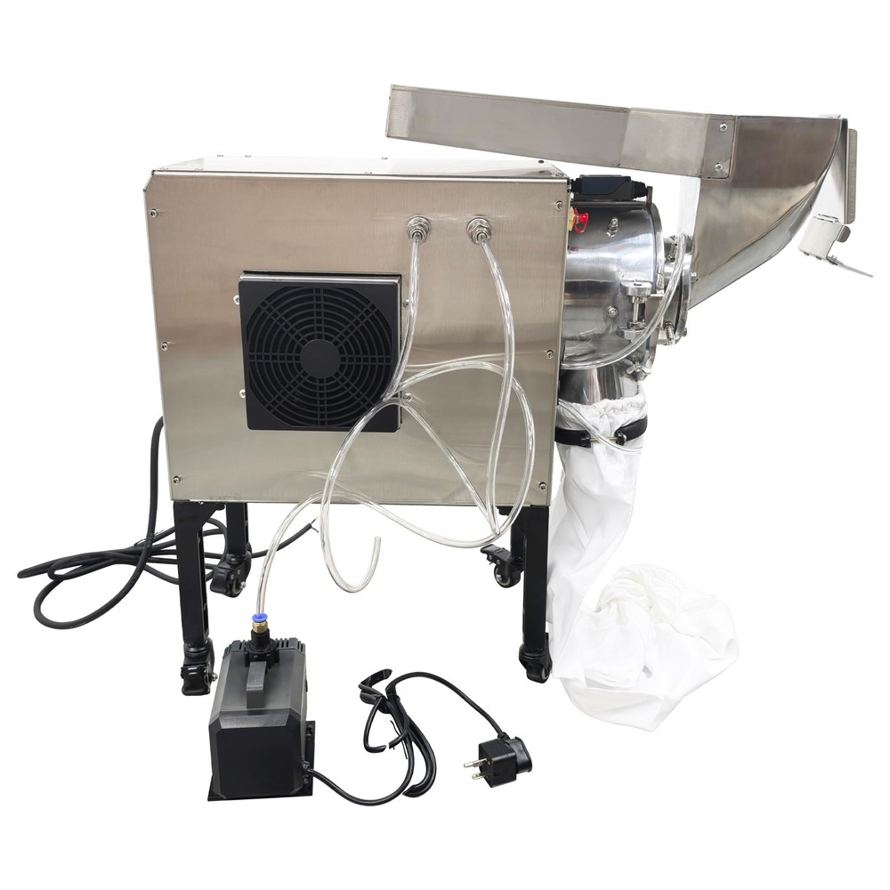 Horizontal Continuous Feeding Mill Crusher 220V Pulverizer Grinder Machine