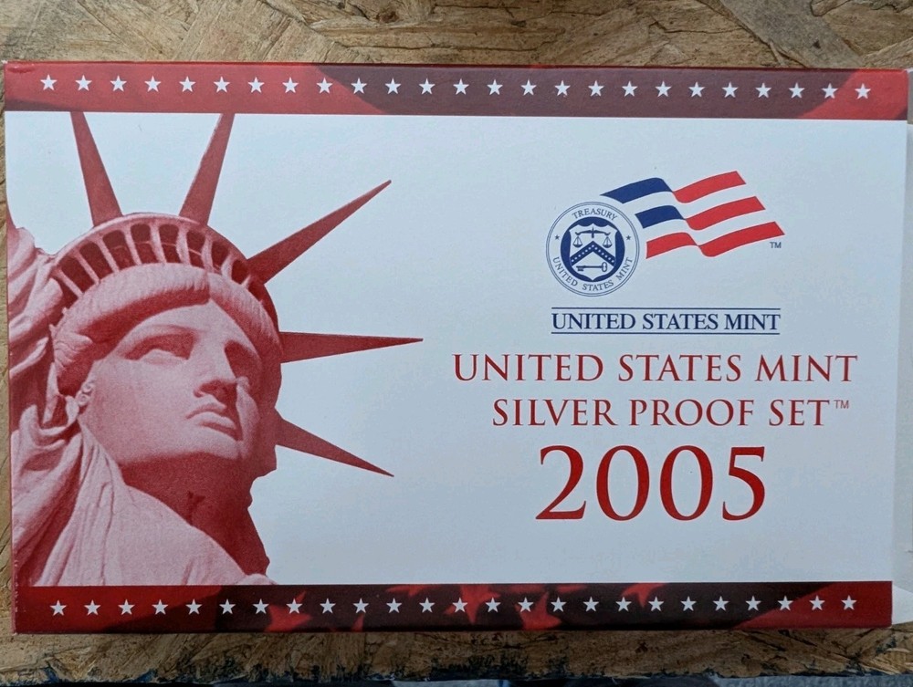 2005-S US Mint Silver Proof 11 Coin Set. In OGP with COA.
