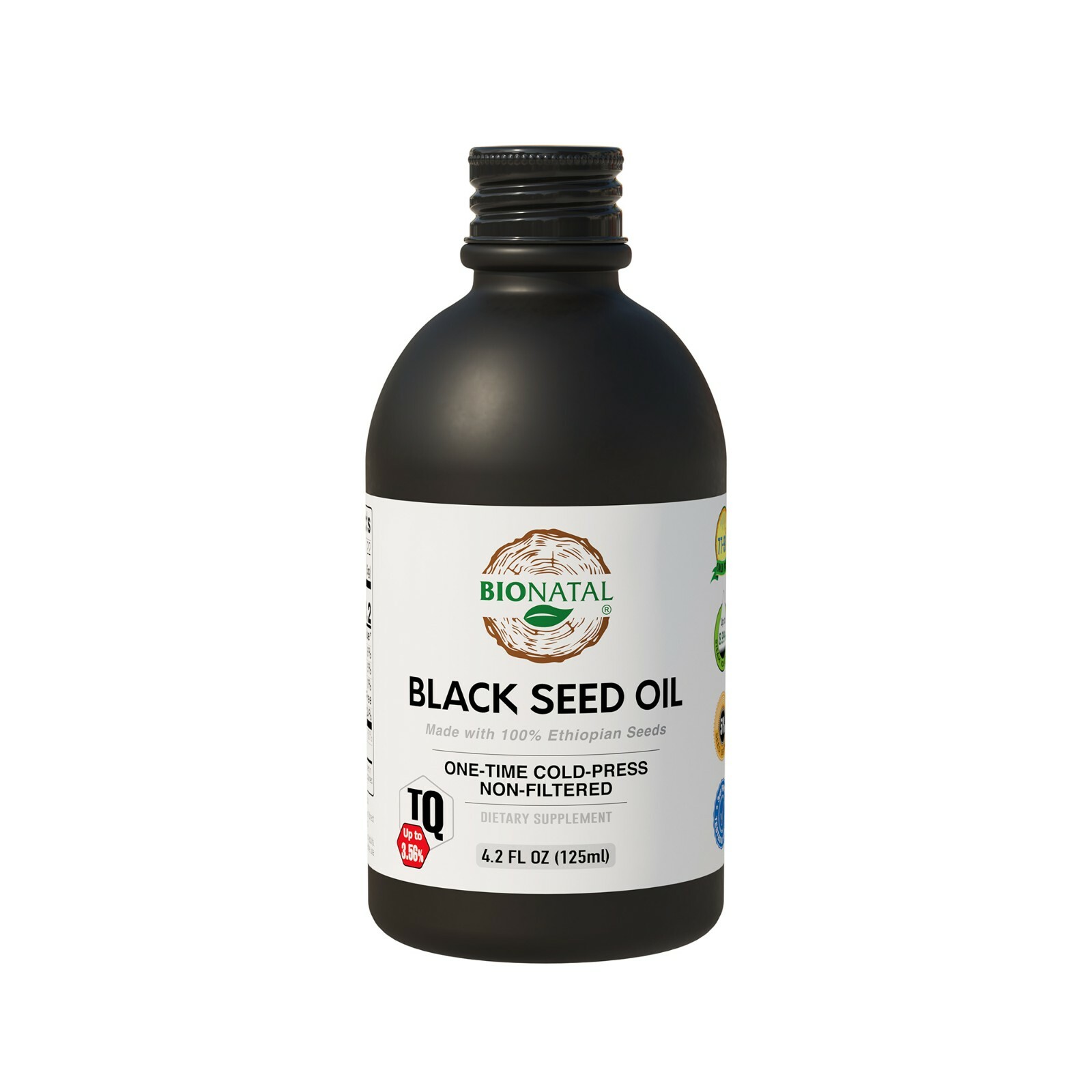 Ethiopian Black Seed Oil 4.2oz (GLASS)