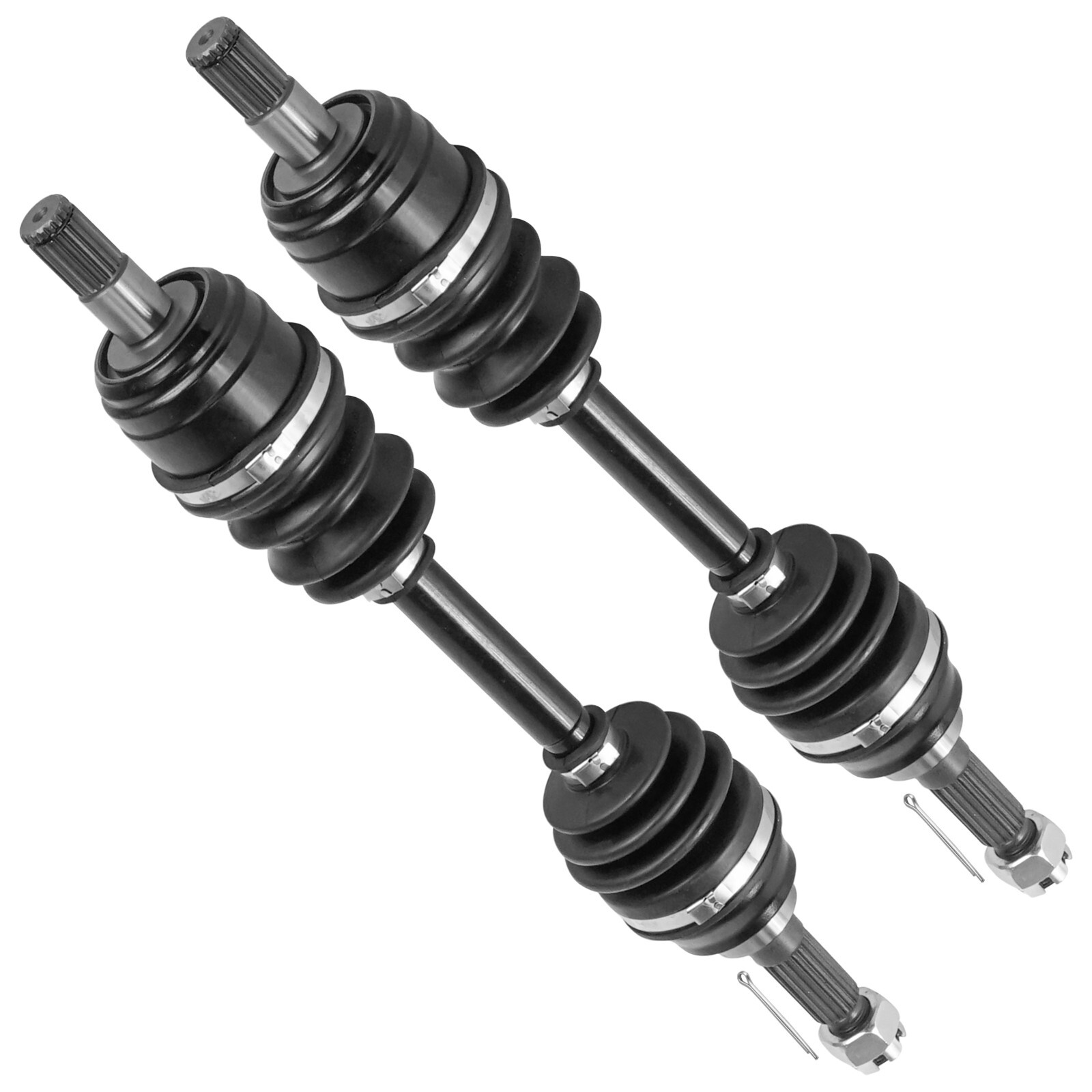 Front Left And Right Complete Axles for Kawasaki Prairie 400 KVF400 4X4 1997-02