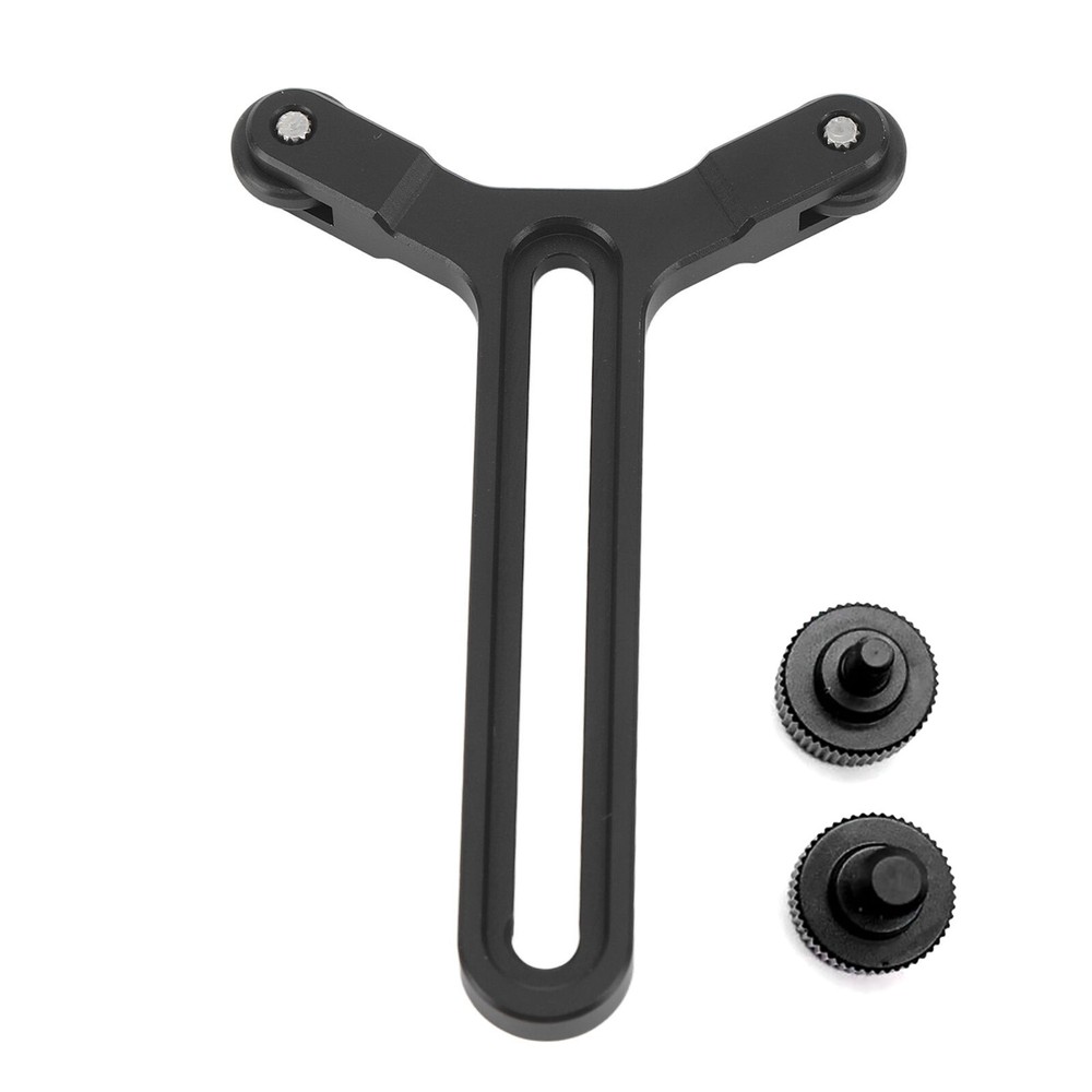 Double Wheel Camera Extended Lens Bracket Height Adjustable For DJI Rs3 Gimbal