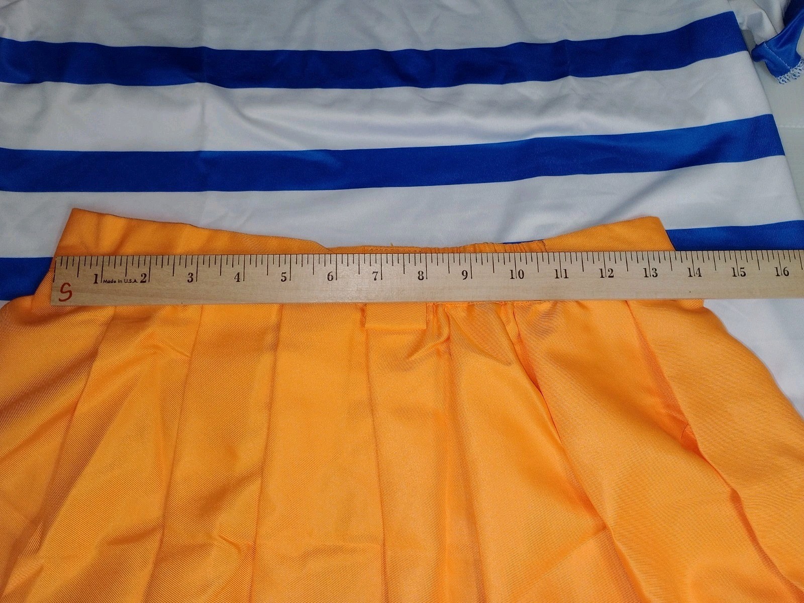 Emery Nami Dress Cosplay Costume Girls Real Live Version T-shirt Pleated MEDIUM