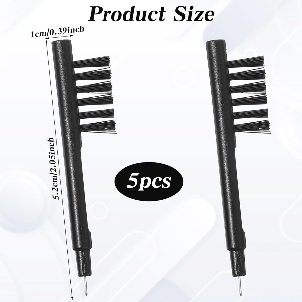 Hearing Aid Cleaning Brush Set - 5 PCS Hearing Amplifier Maintenance Tools