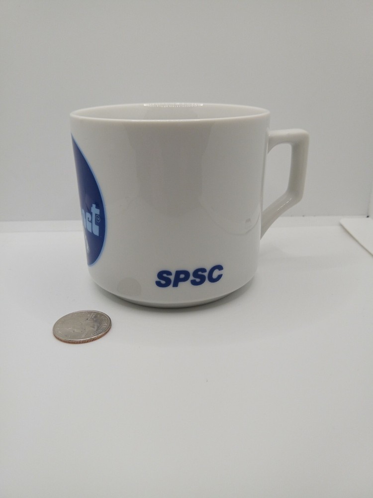 Large RCA Spacenet Satellite Mug Cup - Space Communications Workshop