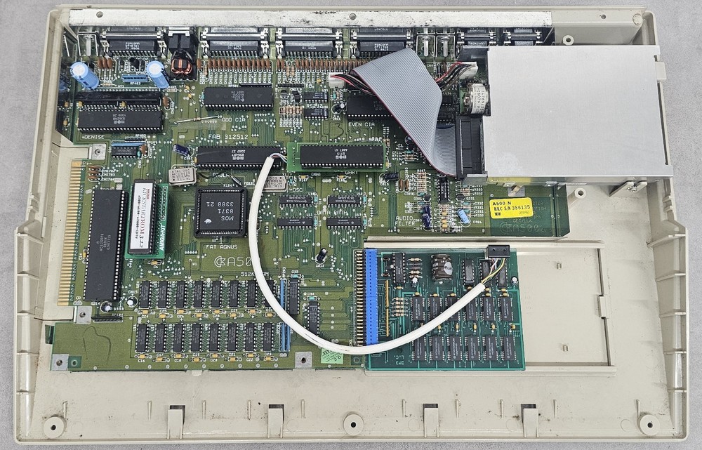 Commodore Amiga 500 With 1.5MB Expansion