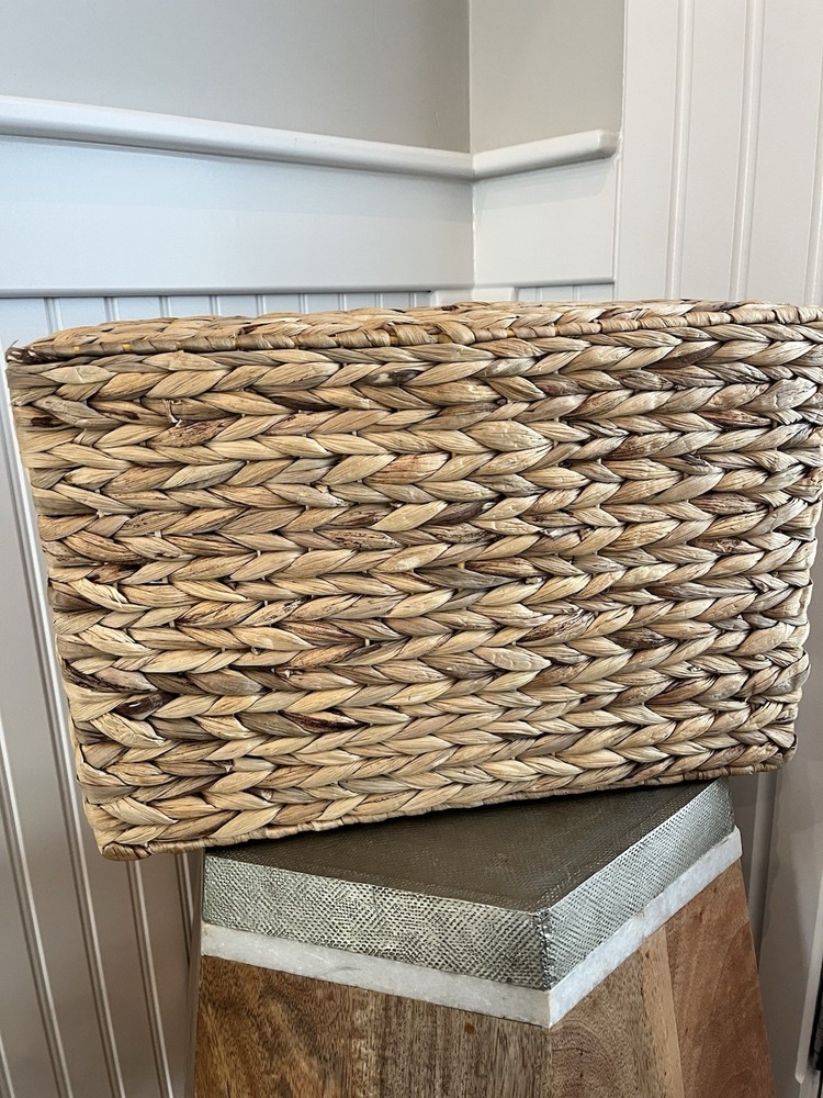 Basket Rectangle 15x10 Seagrass Woven