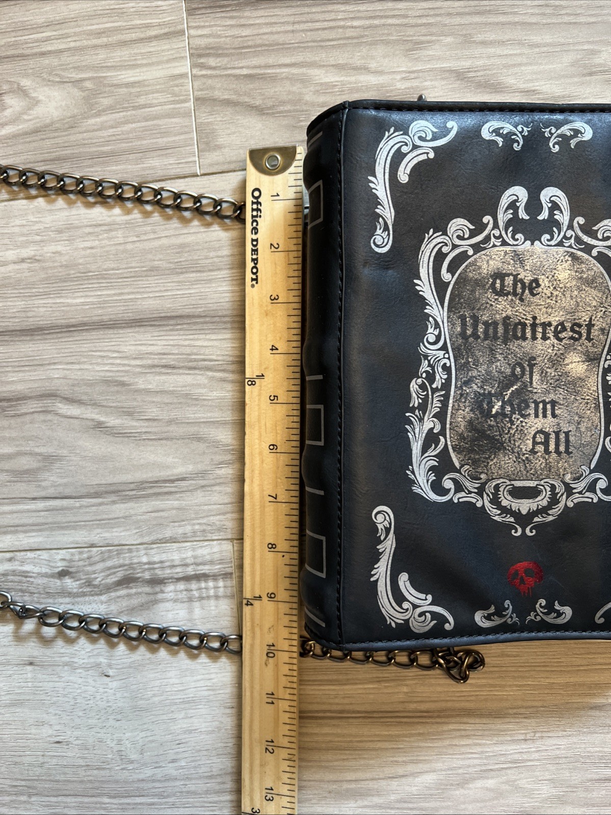 Awesome Disney Villians Evil Queen Unfairest Of Them All Spellbook Bag Bioworld