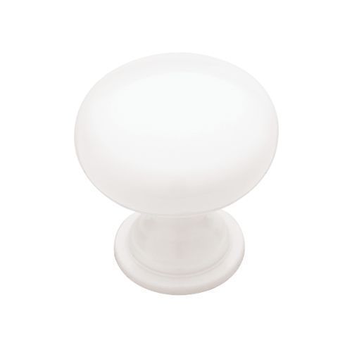 20 Knobs Handles Pulls Kitchen Cabinet Dresser Hardware Metal Enamel White