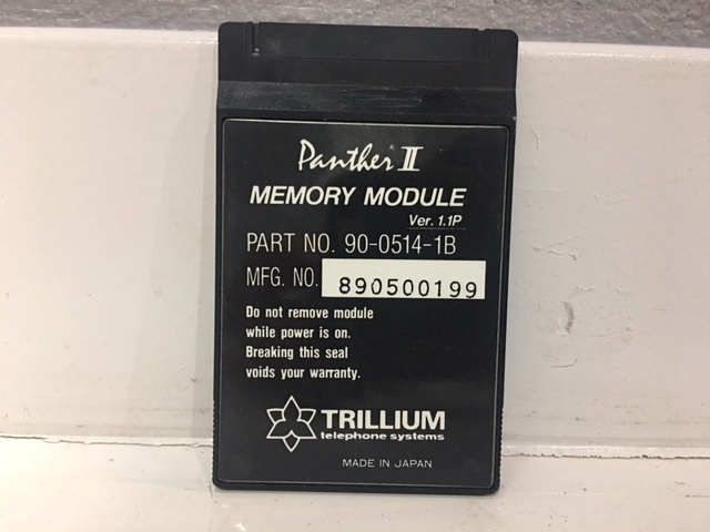 Refurbished Trillium Panther II Memory Module (90-0514-1B)