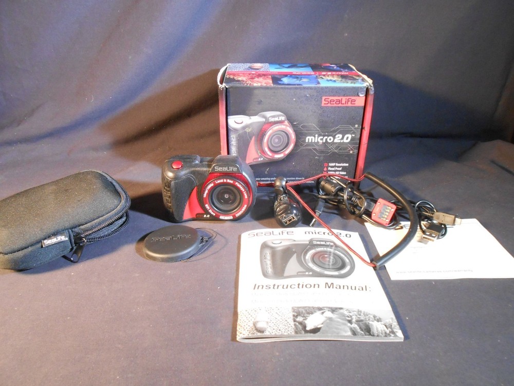 Sealife Micro 2.0 Underwater Camera Package. Great condition.
