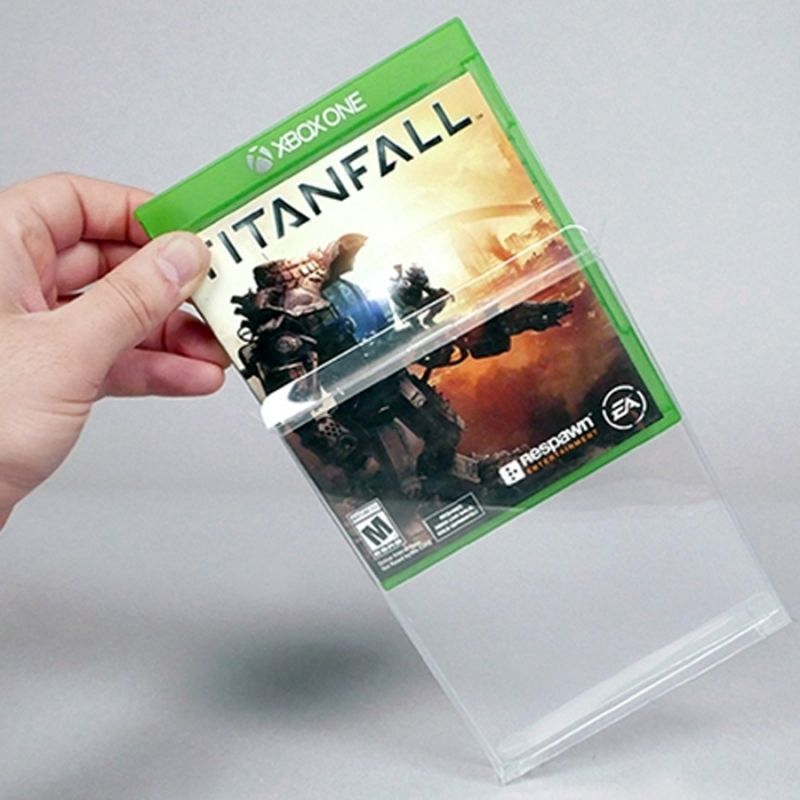 Blu-Ray Protective Sleeve - Clear Plastic Blu-Ray Storage Protector Case