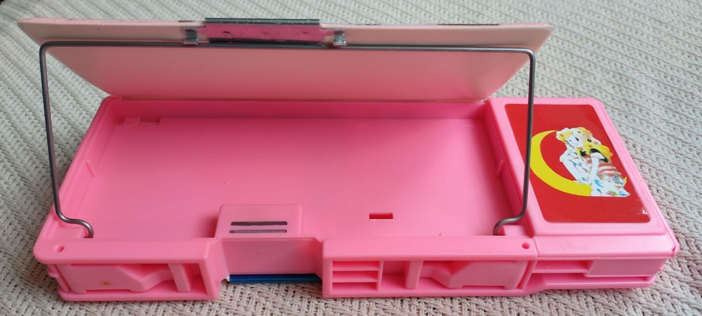 MECHANICAL PENCIL CASE w/ BUTTONS Vintage