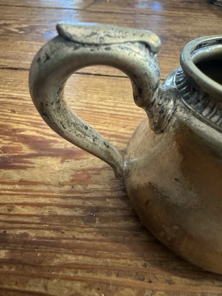 Antique Meriden Silver Plate Coffee Creamer
