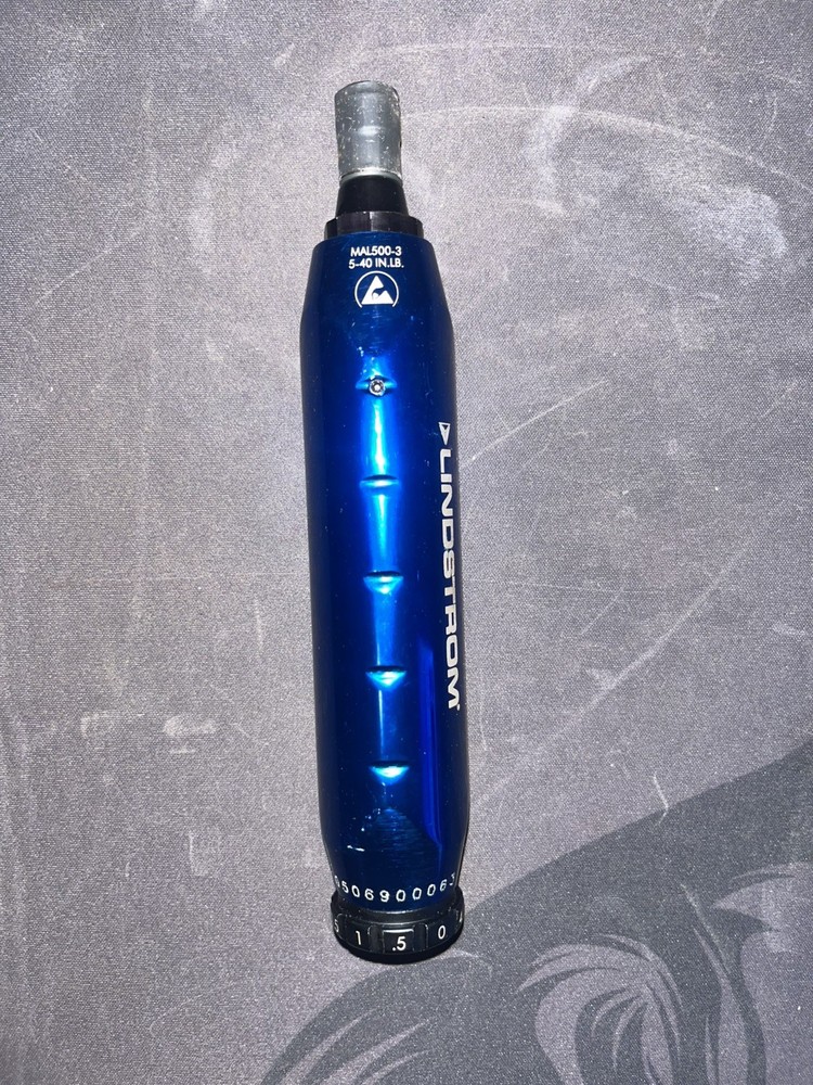 Lindstrom MAL500-3 - TORQUE MICRO-Adjustable - 5-40 IN LB  ESD Safe