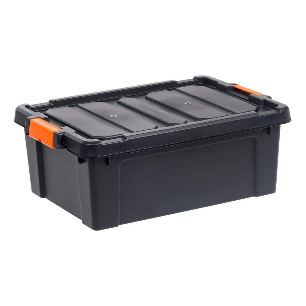 12 Gal. Heavy-Duty Stackable Storage Tote
