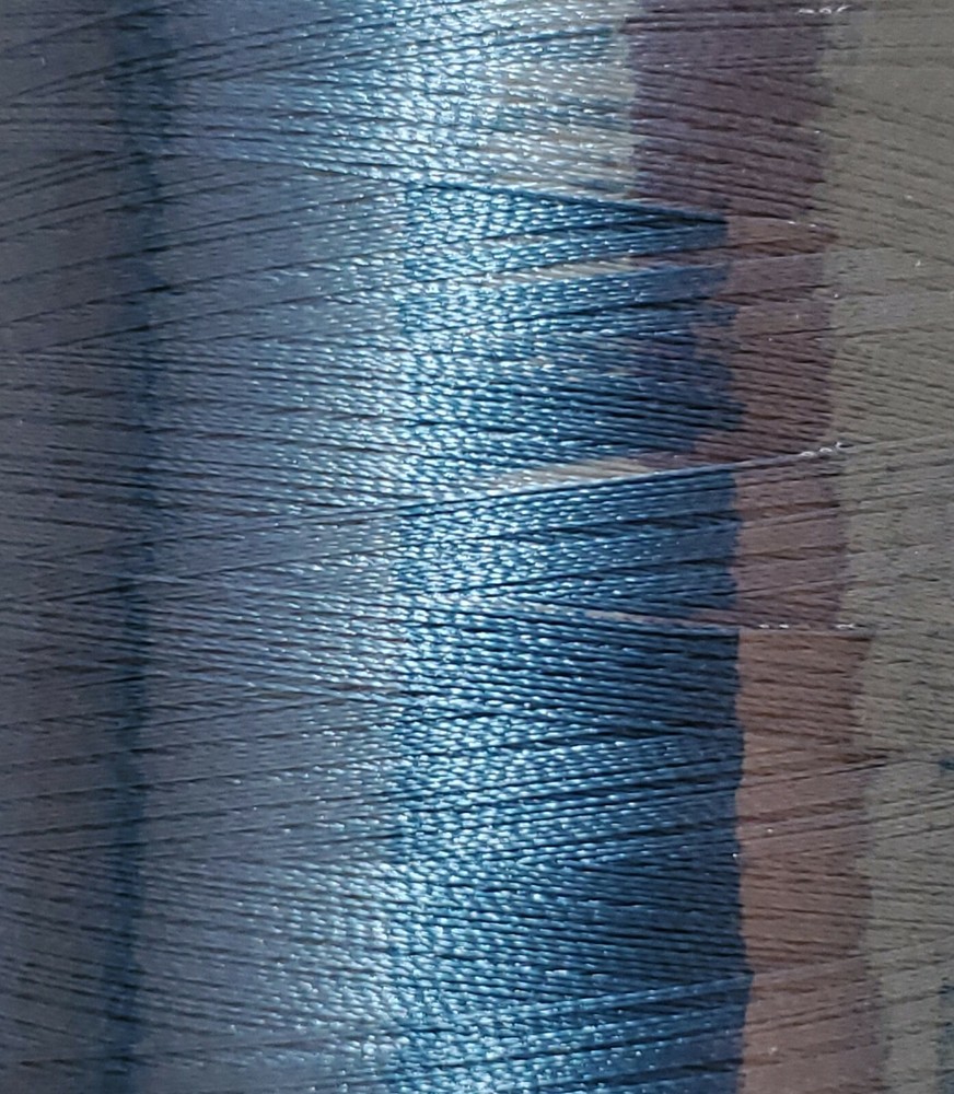 A&E Robison-Anton Embroidery Thread 122 SB Poly, 5500 yard - Wonder Blue #5877