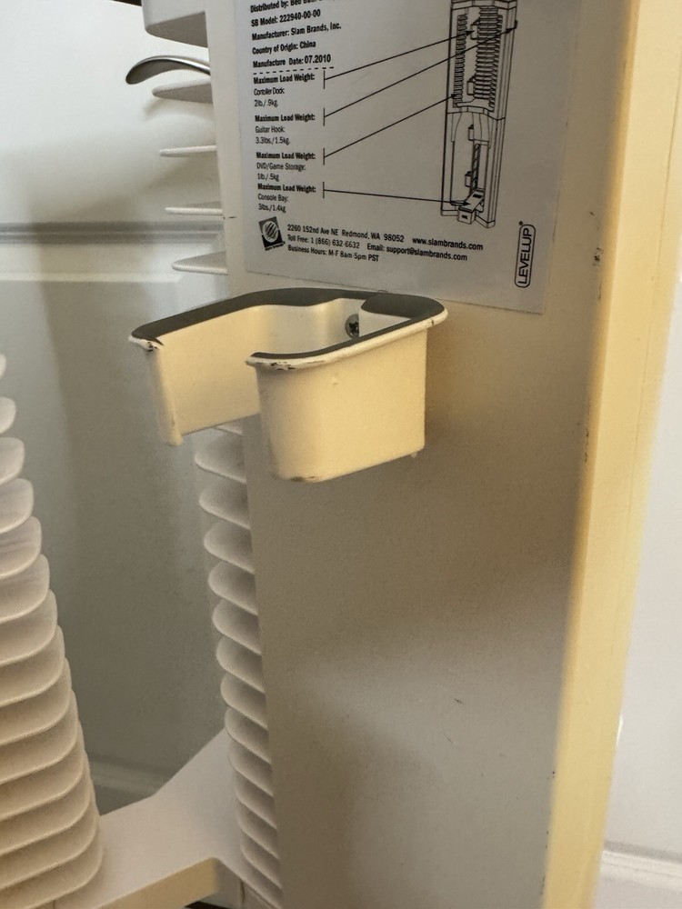 Nintendo Wii Storage Tower Stand 36" Game & Controller Rack EUC