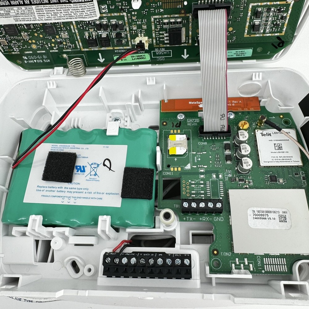ADT Security Alarm Panel System SCW9057G-433 With Built In Stand & Power