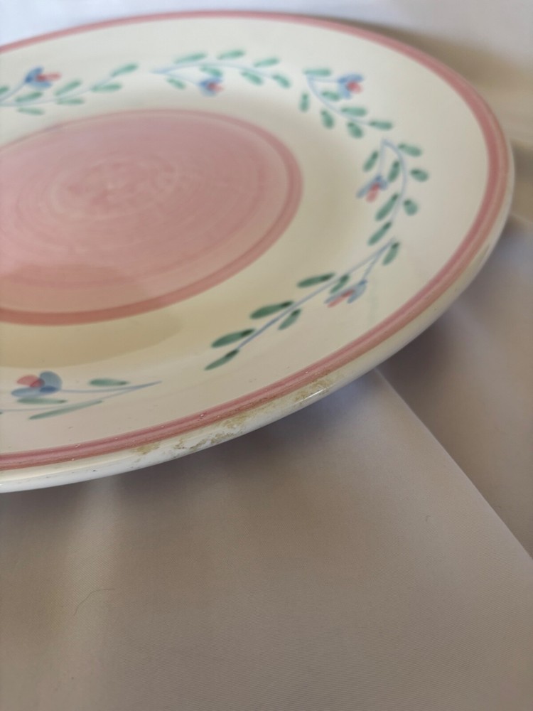 CALECA Pink Garland 14" Round Platter