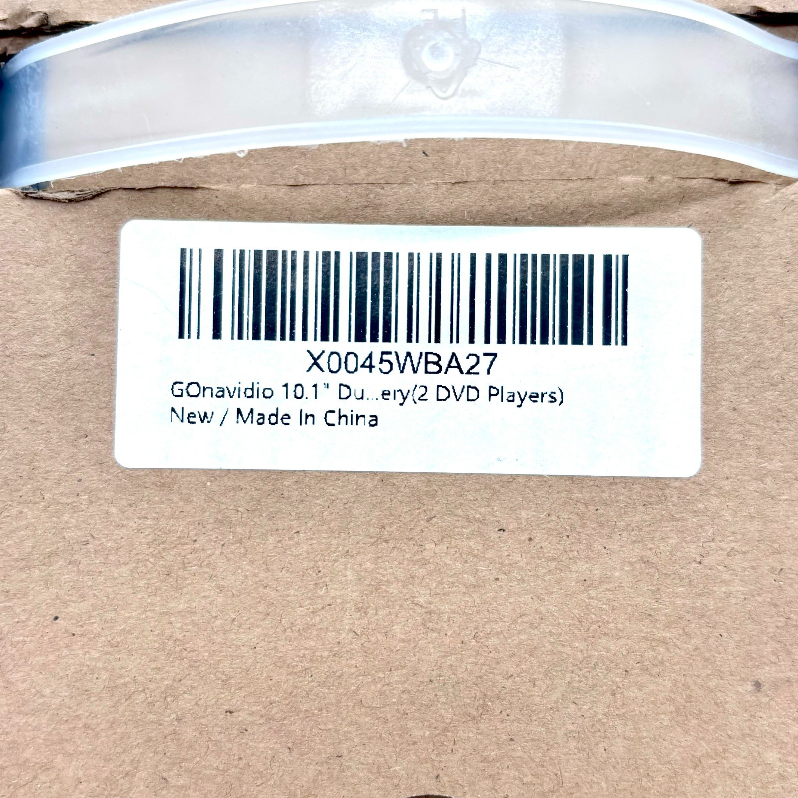 GOnavideo 10.1 Inch Dual Screen Headrest Portable Video Player (NB0421B-N1)