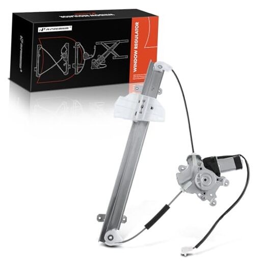 Electric Power Window Regulator with Motor Compatible with Front Driver Side