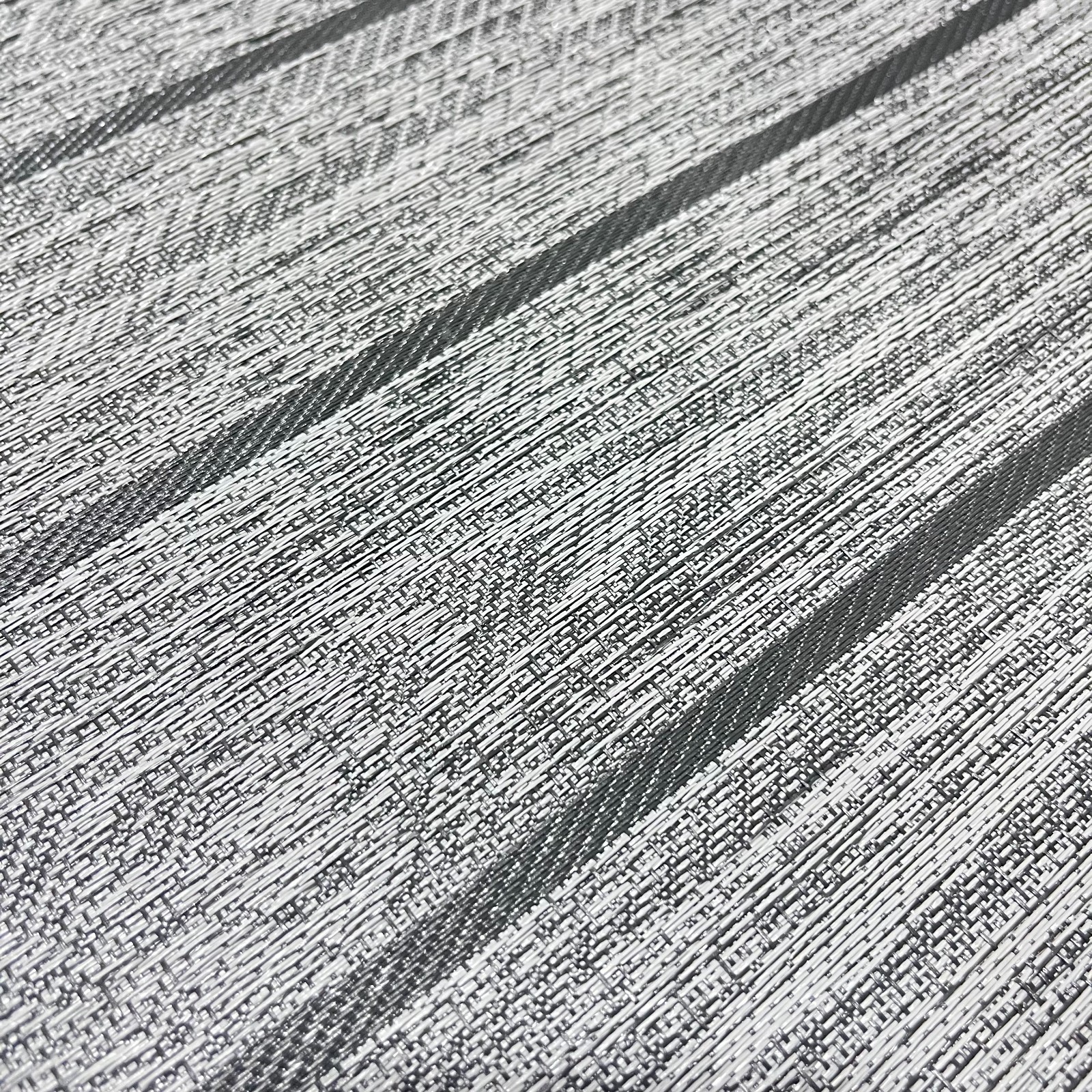 Woven Vinyl Flooring | Woodland Teak - Greysmoke | 8'6" W | Choose Your Length