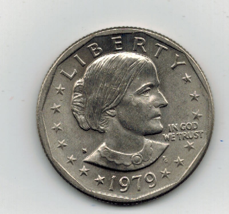 1979 Susan B. Anthony "S" Dollar