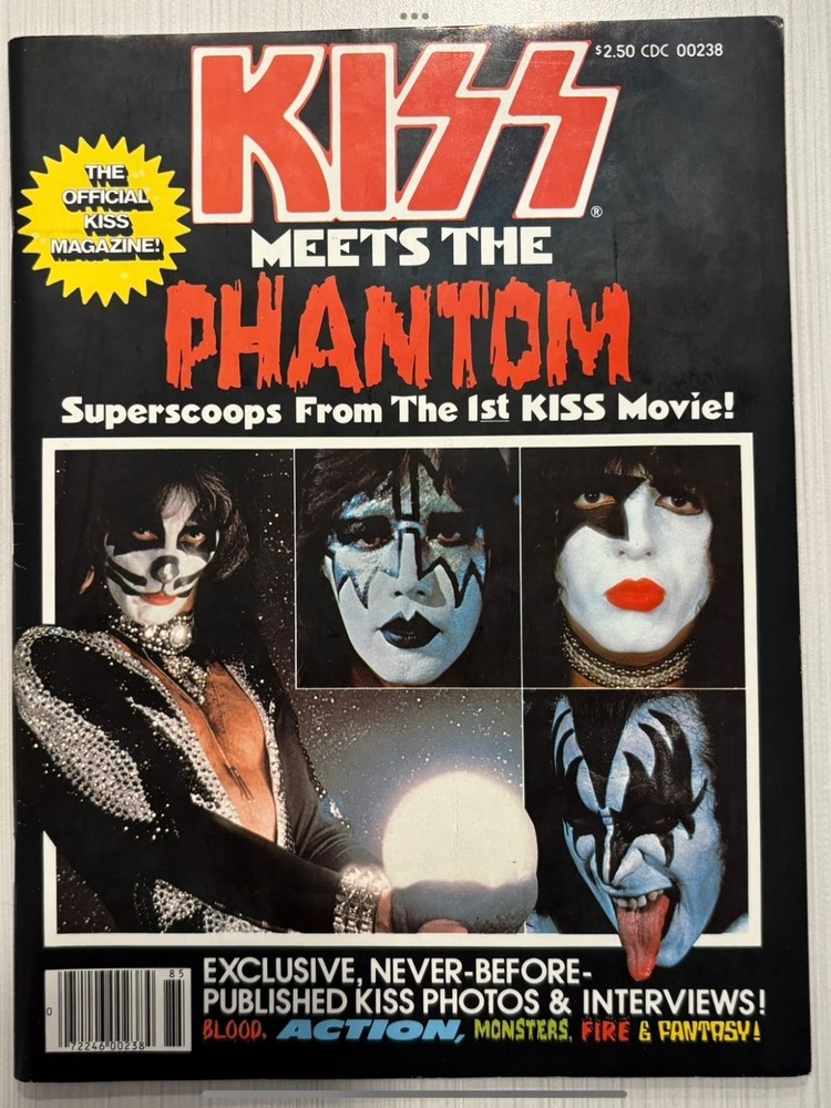 KISS MEETS THE PHANTOM OF THE PARK MAGAZINE 1978
