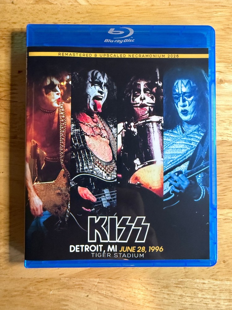 KISS - Live in Detroit 1996 Remastered Blu-ray Paul Stanley Gene Simmons