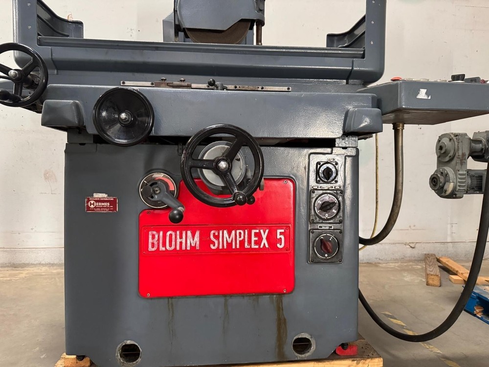 Blohm Germany Simplex 5 Precision Surface Grinder 12" x 20" Magnetic Table Chuck