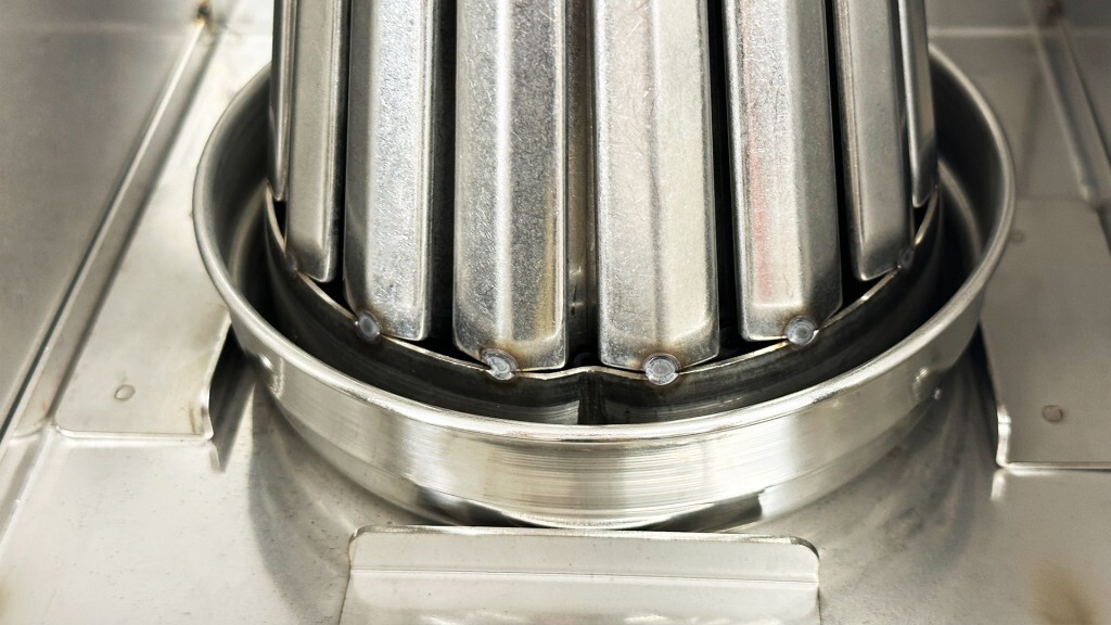 NEW Commercial Exhaust Fan Korean BBQ Retractable Restaurant Table NSF