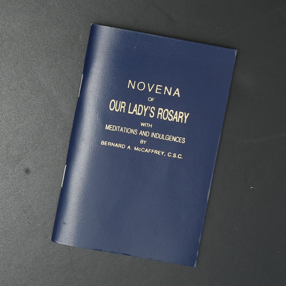 Novena of Our Lady’s Rosary with Meditations and Indulgences Booklet McCaffrey