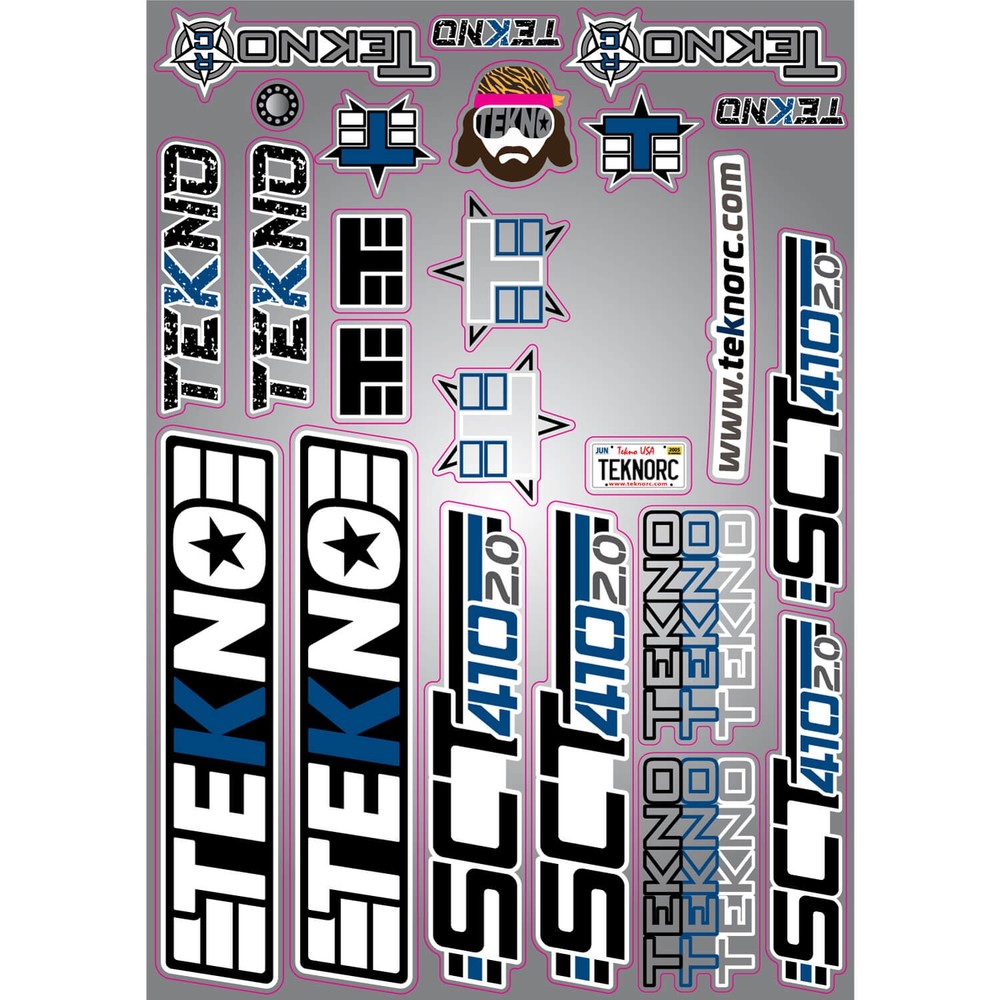 Tekno RC Decal Sheet (SCT410 2.0)