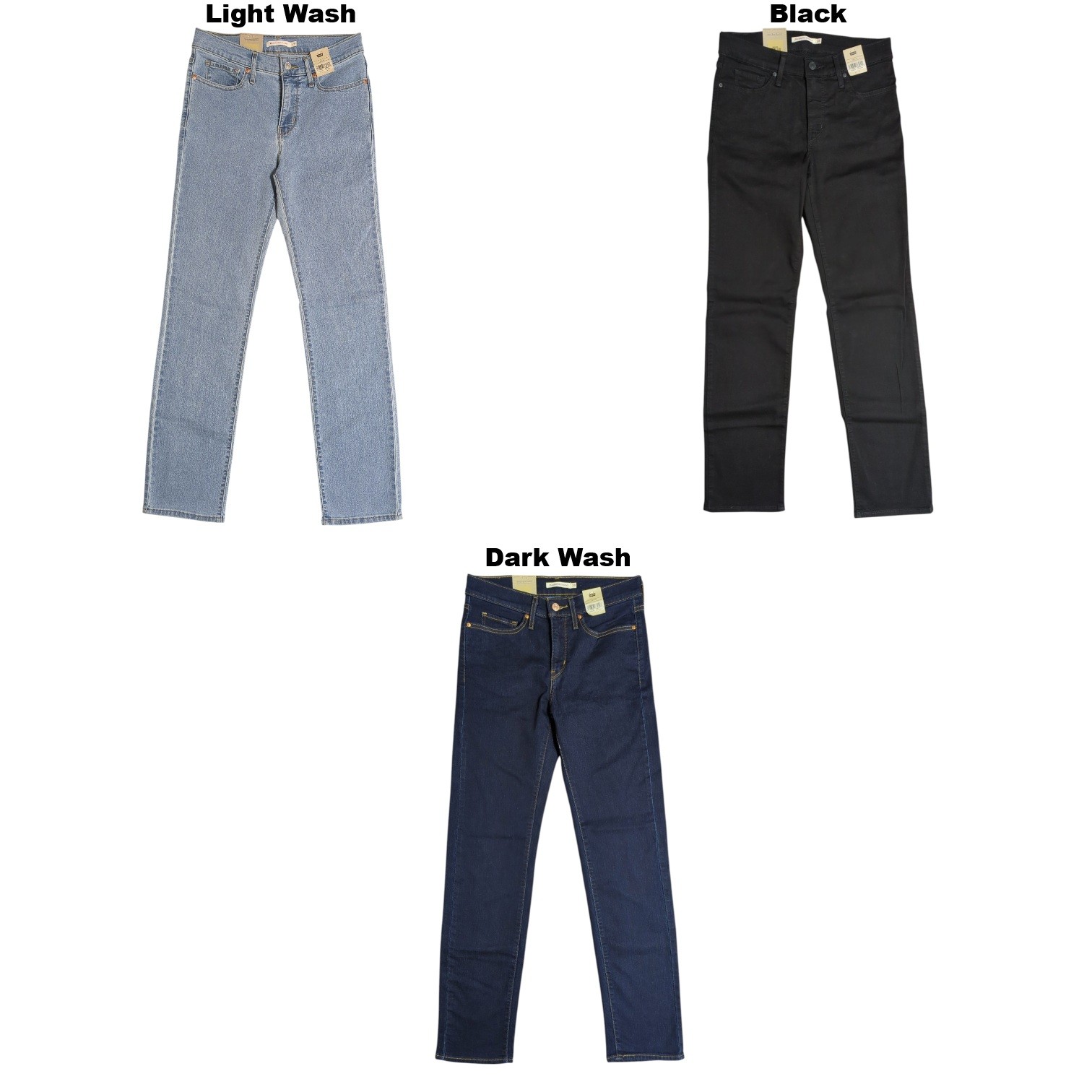 Levi's Women's 314 Shaping Straight Mid-Rise Stretch Denim Jean