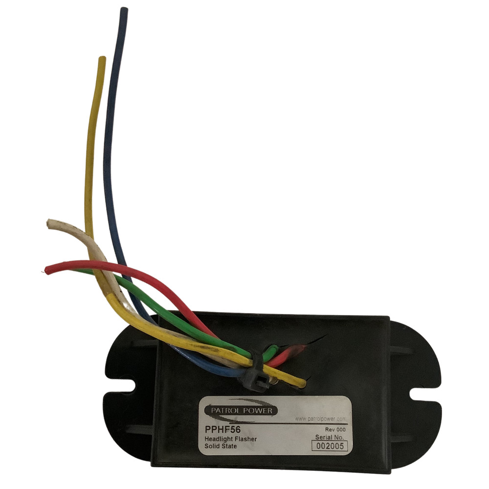 Patrol Power PPHF56 Solid State LED Flasher - 7 Strobe Style Patterns 11.1005SF