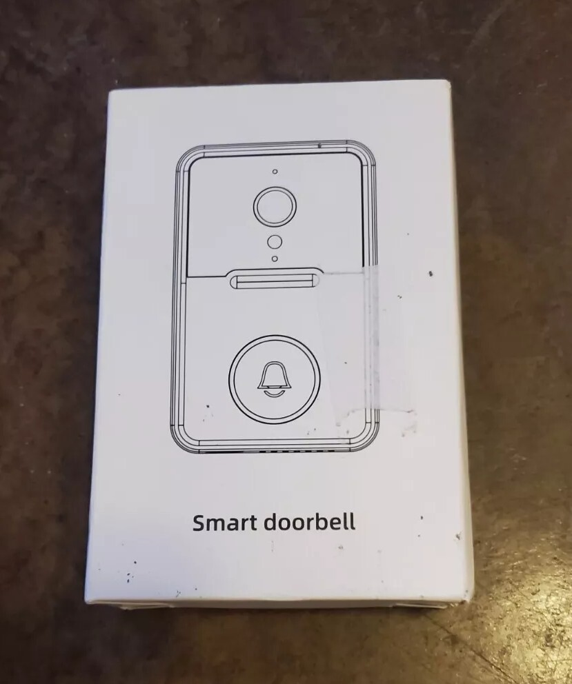 Smart Video Doorbell W/ Chime Compatibility Video & Audio Capture