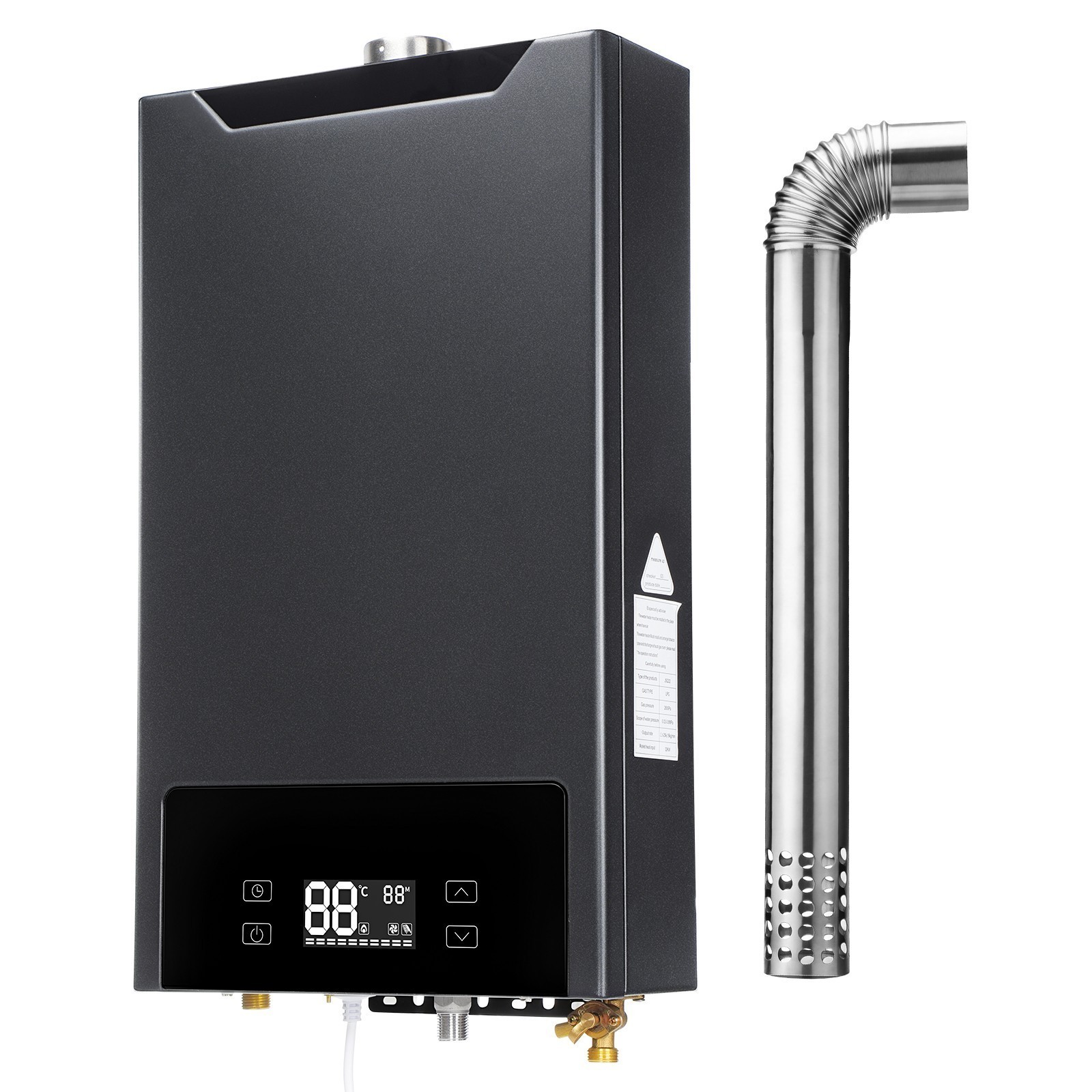 Propane/LPG Gas Hot Water Heater Tankless Instant 32KW 4.3GPM 130,000 BTU 110V