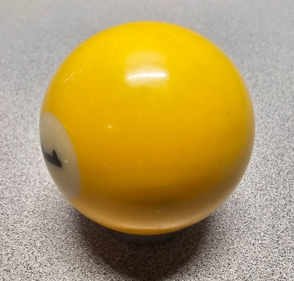 VTG Replacement Billiard Pool Ball 2 1/4" Diameter Standard # 1 Solid Yellow***