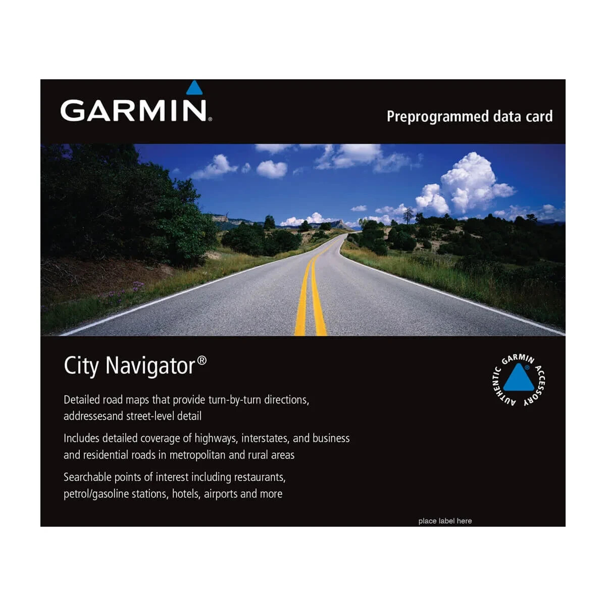 Garmin City Navigator Europe Street Mapping Preloaded microSD Card 010-13088-00