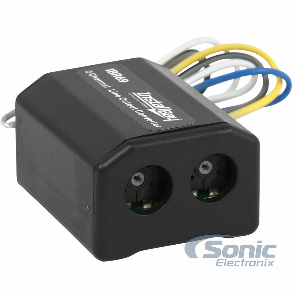 Install Bay IBR69 100W Max Mini 2-Channel Line Output Converter