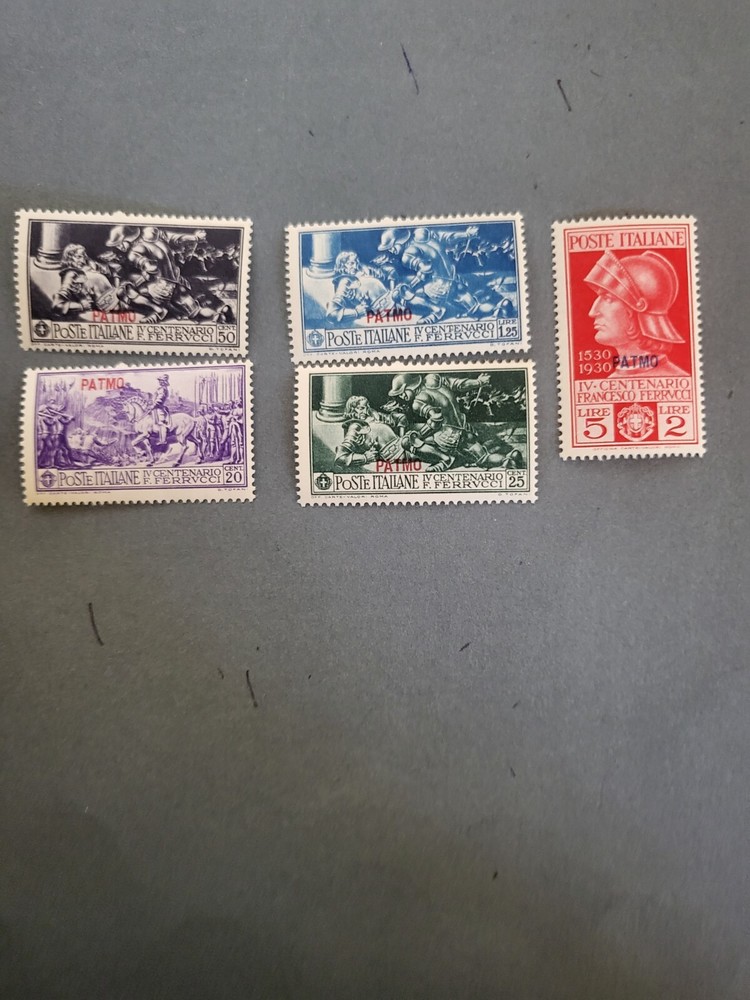 Stamps Patmo Scott #12-6 h