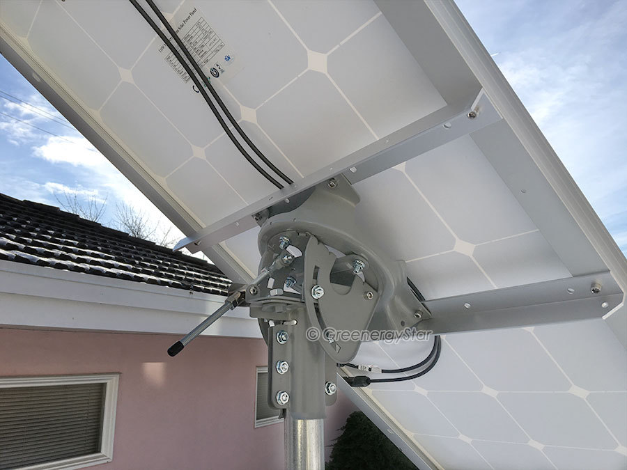 Adjustable Universal Mount Fit 50W/100W/200W Solar Panel Mounting