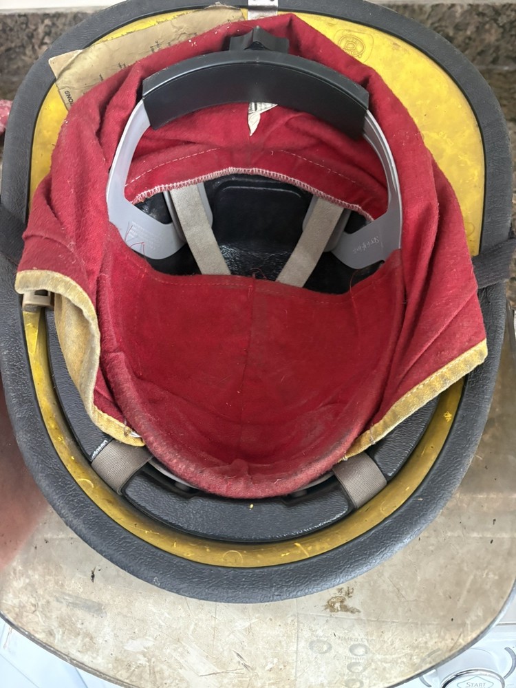 Bullard Firedome FX/PX Fire Helmet/Face Shield Yellow