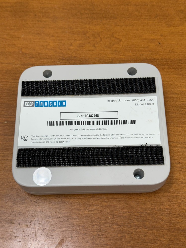 Keep Truckin KT ELD LBB-3 Electronic Logging Device Gateway ,No Cable