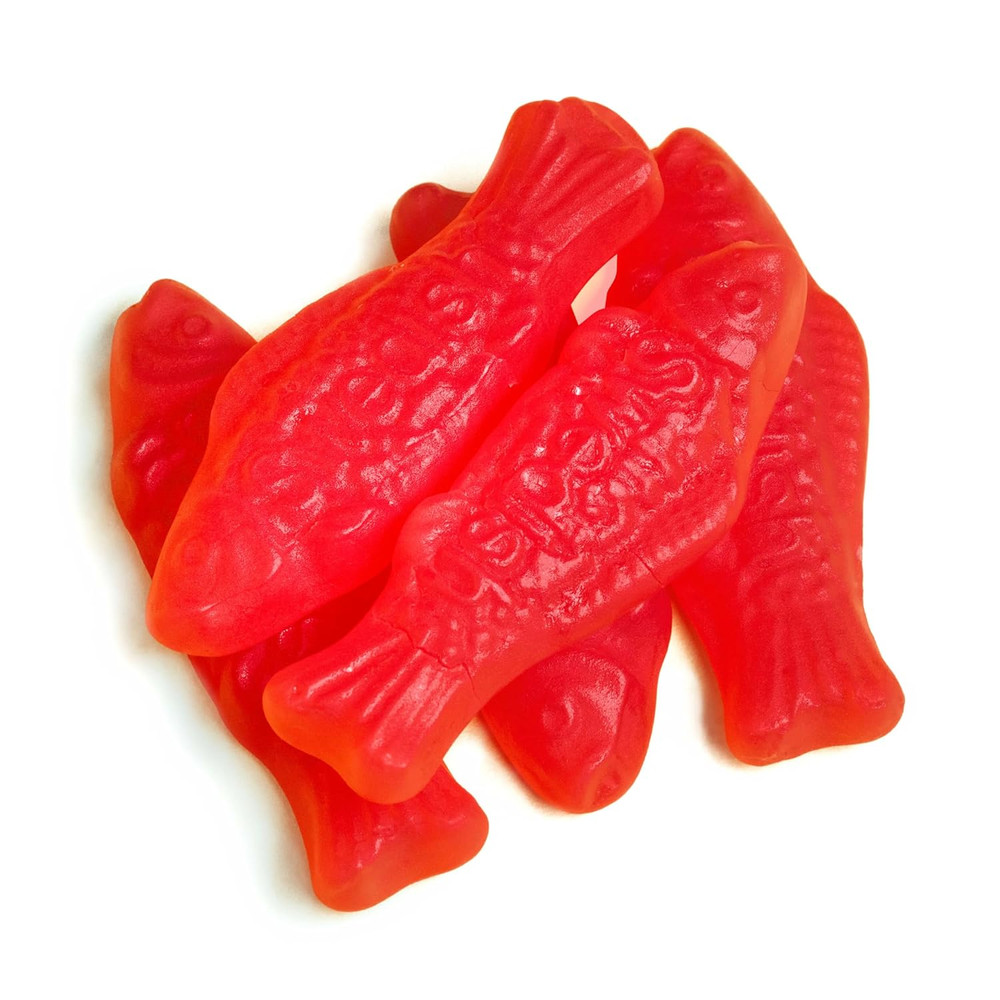 SWEDISH FISH Soft & Chewy Candy, Bulk Candy, 5 Lb