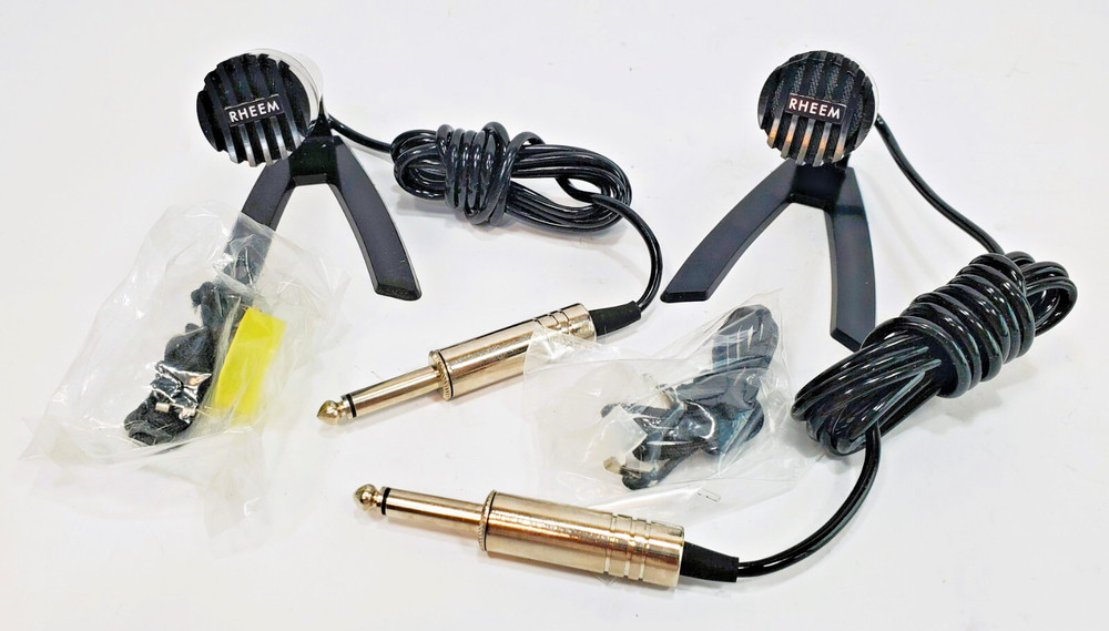 Rheem Microphone Pair with Stands & Lanyards