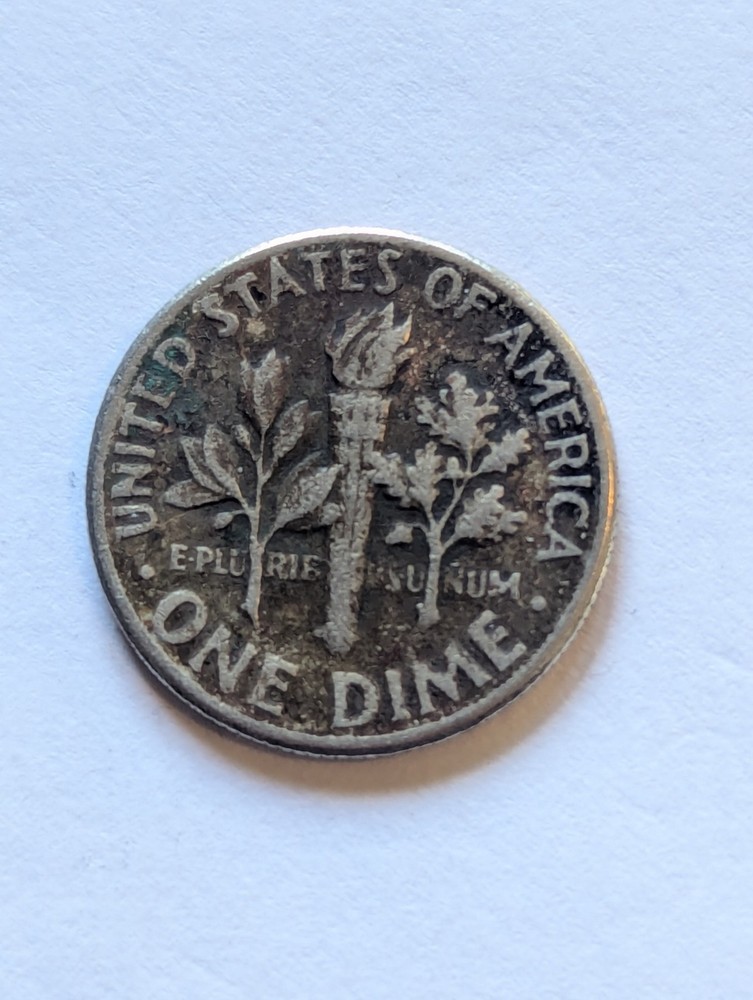 USA 10 Cents, 1976-D, Roosevelt Dime