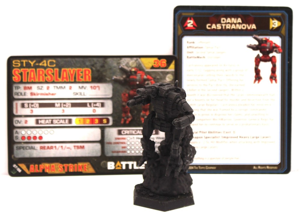 Battletech Catalyst Game Labs Starslayer STY-3C From McCarron's - Primed
