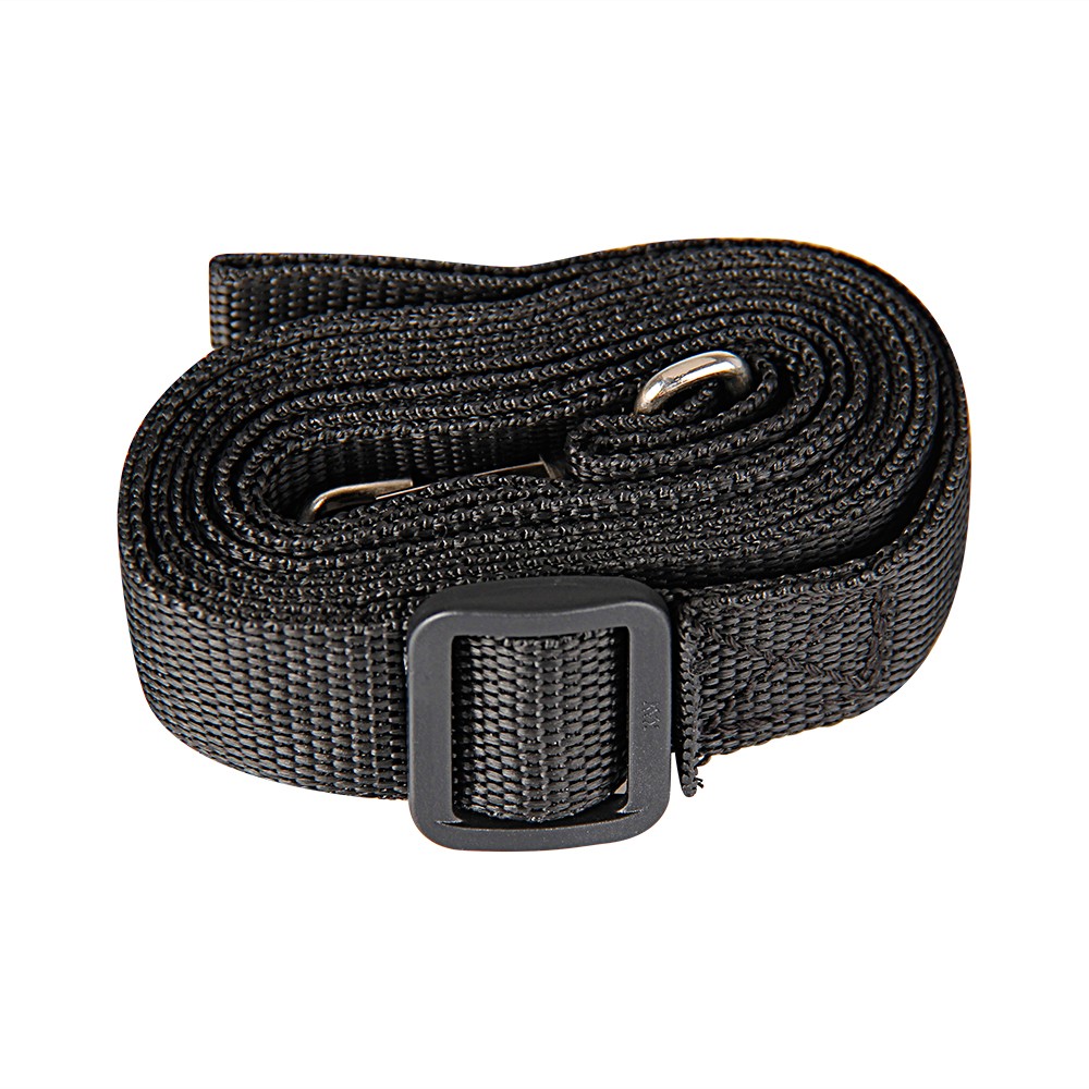 2 Pcs Adjustable Bimini Top Tie Down Webbing Straps with loop Snap hooks